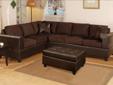Call: (909) 684-5712
We Deliver!
Click Here To Visit Our Website!
Sectional Sofas :
2 PC Sectional Sofa $389
2 Pc Sectional w/ Ottoman $489
Living Room Set (Sectional, 2 End Tables & Coffee Table $489
Item # F7631, Color: Chocolate
Item # F7632, Color: