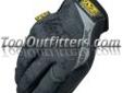 "
Mechanix Wear MGT-08-011 MECMGT-08-011 The Original Touchâ¢ Glove, X Large
Features and Benefits:
4 Contact Zones - thumb, index, knuckle and middle fingers
High dexterity
Comfortable fit
Stretch spandex material
Machine washable
The Original Touchâ¢