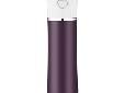 Sipp Plum Vacuum Insulated Drink Bottle - Plum/WhitePart #: NS402PL4Features: Thermos vacuum insulation technology for maximum temperature retention, hot or cold Locking, hygenic, push button lid with one-handed operation is made with BPA-free Eastman