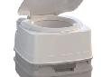 Campa Pottiâ¢ MTPortable ToiletNew & Improved StylingReplaces Campa Potti MGRefreshed, modern appearanceCleaner seat and cover designMore ergonomic carrying handleLid latch now standardRedesigned valve handle, fill cap & pumpSome Things Haven't