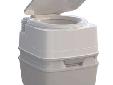 Campa Pottiâ¢ XT Portable Toilet New & Improved Styling Replaces Campa Potti XG Refreshed, modern appearance Cleaner seat and cover design More ergonomic carrying handle Lid latch now standard Redesigned valve handle, fill cap & pump Some Things Haven't