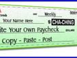 Got A PC? Can you copy and paste?
Then you can make $ with us!
Full Training
We are looking for self motivated people!!
You will make CASH EVERYDAY. ~~~$CHA CHING$~~~
Get the juicy info here Click Here