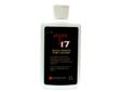 This solvent is specially formulated to effectively clean and neutralize the harmful fouling left in the bore from Triple Se7en and other black powder substitutes. T-17 also helps to remove plastic, copper and lead deposits that could effect the accuracy