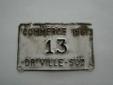 three Drummondville, Quebec bicycle license plates from 60'
Three license plates from 1961, 1962 and 1963. These were government issued and required plate thought to come from our friends to the North. The condition is less than favorable but the letters