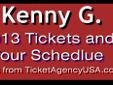 Â 
Tickets For Kenny G. Beau Rivage Theatre Biloxi, MS November 8 2013
Beau Rivage Theatre Biloxi, MS
Great seats at great prices. Lower Level and Upper Level tickets on sale now! Click the link titled "VIEW TICKETS" to buy your tickets today. There is a