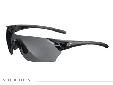 PodiumIncluded Lenses: Smoke AC Red ClearTifosi Interchangeable sunglasses feature decentered, shatterproof polycarbonate lenses to virtually eliminate distortion, give sharp peripheral vision, and offer 100% protection from harmful UVA/UVB rays, bugs,