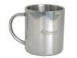 Chinook 42115 Timberline Double Wall Mug 15oz
Double-wall Mug
The Timberline Mug is a mountain classic with twin-wall thermal construction that will keep hot and cold liquids at the right temperature for hours. This mug is made of heavy duty stainless