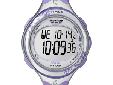 Ironman Clear View 30-Lap - Purple/SilverPart #: T5K603Features: INDIGLO Night-Light w/Night-Mode 100-Hour Chronograph w/Lap & Split Times 30-Lap Memory Recall 99 Lap Counter
Manufacturer: Timex
Model: T5K603
Condition: New
Price: $29.47
Availability: In
