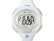 Ironman 10-Lap Mid Size - WhitePart #: T5K606Features: INDIGLO Night-Light w/Night-Mode 100-Hour Chronograph w/Lap & Split Times 30-Lap Memory Recall 99-Lap Counter 24-Hour Countdown Timer w/Stop & Repeat
Manufacturer: Timex
Model: T5K606
Condition: New