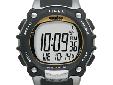 Ironman Traditional 100-LapFull-Size w/ FlixÂ® SystemSize: FullColor: Black/Silver/Yellow INDIGLOÂ® night-light with NIGHT-MODEÂ® featureFLIXÂ® system: hands free INDIGLOÂ® night-light100-hour chronograph with lap or split option in large digits100-lap memory