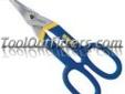 "
Vise Grip 23010 VGP23010 Tinner Snips - Ducktail Blade, 10"" (250 mm)
Precision-ground edges on the blades ensure a tight grip on each cut for superior cutting quality
Hot drop-forged steel blades provide maximum strength and long life
Durable spring