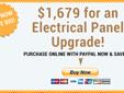 $1,679 for an Electrical Panel (Fuse Box) Upgrade!
Swap out your old Electrical Panel for only $1,679. Save $921 off the regular price of $2,600 and we will safely rewire your house so you can add appliances and come up to code!
Tired of Blown Fuses?