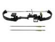 "
Barnett 1103 Tomcat Youth Bow
Barnett Tomcat Junior Compound Bow Archery Set with Two Fiberglass Arrows
Features:
- Right Hand Only
- Axle to axle 26-28""
- 3 Pin fiber ""Brightglo"" sight
- Soft touch finger rollers
- 2 Fiberglass arrows