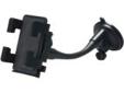 TomTom 9UUB.052.07 Handheld Device Holder - 1 / Pack - Black 9UUB.052.07
The universal gooseneck mount allows you to mount your device on your windshield or dashboard whichever you prefer. Using its long, flexible 'gooseneck', you can bring your device