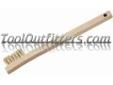 Firepower 1423-0084 FPW1423-0084 Toothbrush Style Brass Brush
Features and Benefits:
Trim length: 1/2"
3 x 7 rows
Model: FPW1423-0084
Price: $2.74
Source: http://www.tooloutfitters.com/toothbrush-style-brass-brush.html