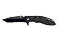 "
Gerber Blades 22-41584 Torch I Tanto G-10, Black, Serrated
Rick Hinderer designed this matte black tanto blade featuring a dual thumbstud for one-handed opening and a finger flip that doubles as a finger guard. Includes a pocket clip for easy carry and