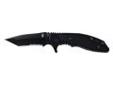 "
Gerber Blades 22-41586 Torch II, Tanto G-10 Black,Serrated
Rick Hinderer designed this matte black tanto blade featuring a dual thumbstud for one-handed opening and a finger flip that doubles as a finger guard. The Torch II contains G-10 inserts in the