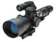 "
NcStar KSTM3942G/FLG Total Targeting System 3-9X42 Mil-Dot Scope
Weaver Mount, Compact Flashlight, And Compact Green Laser.
Features:
- Quick Release weaver style/ Picatinny compatible Mount, Built in Bullet Drop Compensator (calibrated for 5.56 55gr