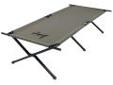 "
Slumberjack SJF8800 Tough Cot
The Tough Cot is affordable quality. With no squeak steel construction, the Tough Cot is a great value in any situation, including sneaking a night under the stars in the backyard.
Features:
- Carry bag included for