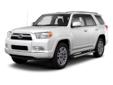 All pre-owned vehicles go through a 160 point safety inspection by our Toyota Factory trained technicians.
Dealer Name:
Toyota of Olympia
Location:
Olympia, WA
VIN:
JTEBU5JRXC5094950
Stock Number: Â 
P4453
Year:
2012
Make:
Toyota
Model:
4Runner
Series: