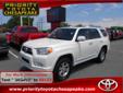 Priority Toyota of Chesapeake
1800 Greenbrier Parkway, Â  Chesapeake , VA, US -23320Â  -- 757-213-5038
2011 Toyota 4Runner SR5
We Support Active & Retired Military
Call For Price
757-213-5038
About Us:
Â 
Dennis Ellmer founded Priority Automotive in 1999