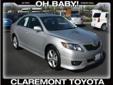 Claremont Toyota
2011 Toyota Camry 4dr Sdn I4 Auto SE
( Inquire about this vehicle )
Call For Price
Click here for finance approval 
909-625-1500
Â Â  Click here for finance approval Â Â 
Color::Â CLASSIC SILVER
Transmission::Â 6-Speed A/T
Interior::Â DARK
