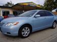 2007 Toyota Camry LE
Vehicle Details
Year:
2007
VIN:
4T1BE46K37U682526
Make:
Toyota
Stock #:
28074
Model:
Camry
Mileage:
104,571
Trim:
LE
Exterior Color:
Sky Blue Pearl
Engine:
2.4 Liter 4 Cylinder DOHC
Interior Color:
Gray
Transmission:
5-Speed