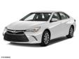 2016 Toyota Camry LE
Bryan Easler Toyota
1409 Spartanburg Hwy.
Hendersonville, NC 28792
(828)693-7261
Retail Price: $24,867
OUR PRICE: Call for price
Stock: 16C0647
VIN: 4T1BF1FK5GU203616
Body Style: LE 4dr Sedan
Mileage: 6
Engine: 4 Cylinder 2.5L