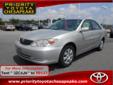 Priority Toyota of Chesapeake
1800 Greenbrier Parkway, Â  Chesapeake , VA, US -23320Â  -- 757-213-5038
2002 Toyota Camry LE
Ask About Priorities For Life
Call For Price
757-213-5038
About Us:
Â 
Dennis Ellmer founded Priority Automotive in 1999 with the