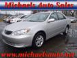 Michaels Auto Sales Inc
2239 E. Roy Furman Hwy, Â  Carmichaels, PA, US 15320Â  -- 888-366-8815
2006 Toyota Camry LE V6
Low mileage
Call For Price
Click to learn more about this vehicle 888-366-8815
Â 
Â 
Vehicle Information:
Â 
Michaels Auto Sales Inc