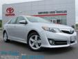 Make: Toyota
Model: Camry
Color: Silver
Year: 2012
Mileage: 25949
Check out this Silver 2012 Toyota Camry with 25,949 miles. It is being listed in Ogden, UT on EasyAutoSales.com.
Source: