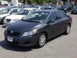 2010 Toyota Corolla
Call Today! (410) 775-5360
Year
2010
Make
Toyota
Model
Corolla
Mileage
25369
Body Style
4dr Car
Transmission
Automatic
Engine
Gas I4 1.8L/110
Exterior Color
Magnetic Gray Metallic
Interior Color
VIN
1NXBU4EE9AZ374850
Stock #
56660A