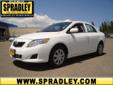 2010 Toyota Corolla LE
Call For Price
Click here for finance approval 
888-906-3064
About Us:
Â 
Spradley Barickman Auto network is a locally, family owned dealership that has been doing business in this area for over 40 years!! Family oriented and