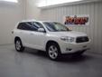 Briggs Buick GMC
2312 Stag Hill Road, Manhattan, Kansas 66502 -- 800-768-6707
2010 Toyota Highlander Limited Sport Utility 4D Pre-Owned
800-768-6707
Price: Call for Price
Description:
Â 
3.5L V6 SMPI DOHC and AWD. Only one owner! What an outstanding deal!