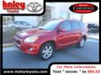 Haley Toyota
Hull Street & Route 288, Â  Midlothian, VA, US -23112Â  -- 888-516-1211
2010 Toyota RAV4 Limited
HALEY TOYOTA HAS IT FOR LESS-FREE CARFAX REPORT
Price: $ 23,994
FREE Vehicle History Report Call 888-516-1211 
888-516-1211
About Us:
Â 
Â 
Contact