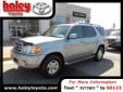 Haley Toyota
Hull Street & Route 288, Â  Midlothian, VA, US -23112Â  -- 888-516-1211
2001 Toyota Sequoia Limited
HALEY TOYOTA HAS IT FOR LESS-FREE CARFAX REPORT
Price: $ 7,494
FREE Vehicle History Report Call 888-516-1211 
888-516-1211
About Us:
Â 
Â 
Contact