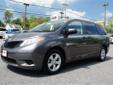 2011 Toyota Sienna
Jerry's Toyota Scion
8001 Belair Road
Baltimore, MD 21236
Call for an Appt! (410) 775-5360
Photos
Vehicle Information
VIN: 5TDKA3DC3BS009206
Stock #: P7131
Miles: 5083
Engine: I4 2.7L
Trim: FWD 7-Passenger 4-Cyl.
Exterior Color: Predawn