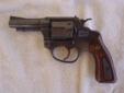 For grabs is a Interarms Rossi model M70 revolver in .22lr caliber blued. Sorry the pictures make it look almost stainless, bit it's blued. This one features a 3" barrel, six shot cylinder, and wooden grips. Overall this one is in very good condition with