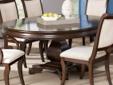 Contact the seller
Coaster Furniture HARRIS CST-104111, This beautiful pedestal dining table and chair set will be a lovely addition to your semi-formal dining room. The smooth table top features a convenient leaf so the length can be extended from 54 to