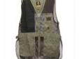 Browning 3050265403 Trapper Creek Vest Sage/Black Large
Browning Trapper Creek Mesh Shooting Vest - Sage/Black 100% poly mesh body for ventilation. Full-length 100% garment washed cotton twill shooting patch. Internal REACTAR G2 pad pocket (pad sold