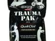 "
Adventure Medical 2064-0292 Trauma Pak w/QuikClot
Trauma Pak with QuikClotÂ®
Tactical professionals know that excessive equipment only gets in the way in an emergency. With that in mind, the Trauma Pak with QuikClotÂ® is designed to stop bleeding and