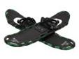 "
Chinook 80008 Trekker Series Snowshoes 36
Trekker Series snowshoes provide great traction and comfort on packed snow and moderate terrains. Great for enjoying long winter months hiking through trails and forest. Features: - Heel straps with quick