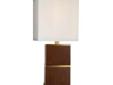 Wood/Fabric in a Brass Finish 120 Volts 1 x 150 Watt On-Off Medium Base On-Off Switch Bulbs Not Included UL Listed Not ADA CompliantOverall Dimensions: 13"(W) x 33"(H)All Trend products are produced to the highest of standards, and are crafted from the