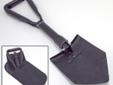The Rugged Ridge Tri Fold Recovery Shovel is a fully functional collapsible shovel that features two serrated edges for cutting or digging. The heavy duty black powder coated body is 23 inches when open and folds to a mere 9 inches. It can be stowed