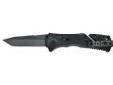 "
SOG Knives TF7-CP Trident Folding Blade Tanto Black TiNi, Clam Pack
SOG Trident - Sea, Air & Land
The mission was to create an updated SOG folding knife based on historical proven design but launched from a platform of new technology. Somehow, when you