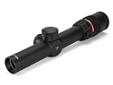 Trijicon AccuPoint Rifle Scope 1-4x24 Dual Illuminated Red Triangle Matte - 30MM Tube. The Trijicon TR24R AccuPoint Rifle Scope is a great choice for shooters needing precision optics for short range engagements. Its an ideal choice for big game hunters