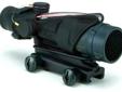 The TA31RCO is an Advanced Combat Optical Gun sight (ACOG) designed for the M16A4 Weapon system (20? barrel). It incorporates dual illumination technology using a combination of fiber optics and self- luminous tritium. This allows the aiming point to