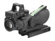 Adapted from the battlefields, US Forces have begun improving this proven Trijicon ACOG scope by adding a small red dot sight on top for close encounter missions. Trijicon has now created a similar model for the public, the TA31RMR-G. The main Trijicon