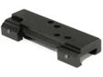 Trijicon Reflex Mount RX11 1-Piece Base Weaver Rails Matte. This mount is used to mount the Trijicon Reflex sight onto a Weaver rail. The mount is attached to the Trijicon Reflex sight with a cap skew kit, which is included with the mount. Part Number: