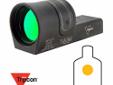 Trijicon Reflex Red Dot Sight 42mm 1x 6.5-MOA Amber Dot Reticle Matte - w/o Mount. The Trijicon Reflex sight was designed for close-quarters engagements and is unrivaled in both speed of target acquisition and pinpoint accuracy. It allows soldiers, law